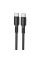 Дата кабель Borofone BX116 Certain Type-C to Type-C 60W (1m) - Black - фото