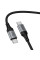 Дата кабель Hoco X121 Nuevo Type-C to Type-C 60W (1.5m) - Black - фото