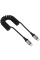 Дата кабель Hoco X121 Nuevo Type-C to Type-C 60W (1.5m) - Black - фото