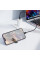 Дата кабель Hoco X126 Experto Type-C to Type-C 60W + Phone Holder & Lanyard (0.35m) - Black - фото