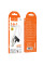 Дата кабель Hoco X126 Experto Type-C to Type-C 60W + Phone Holder & Lanyard (0.35m) - Light Gray - фото
