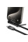 Дата кабель Hoco U150 Exquisite side plug and stand Type-C to Type-C 60W (1.2m) - Black - фото