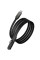 Дата кабель Hoco U150 Exquisite side plug and stand Type-C to Type-C 60W (1.2m) - Black - фото