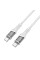 Дата кабель Hoco U111 Discovery Edition Type-C to Type-C 60W (1.2m) - Grey - фото
