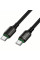 Дата кабель Hoco X127 Exceed Type-C to Type-C 60W (1m) - Black - фото
