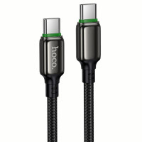 Дата кабель Hoco X127 Exceed Type-C to Type-C 60W (1m) - Black