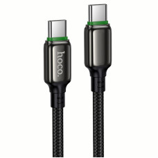 Дата кабель Hoco X127 Exceed Type-C to Type-C 60W (1m) - Black