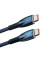 Дата кабель Baseus Glimmer Series Fast Charging Type-C to Type-C 100W 1m (CADH00070) - Blue - фото