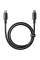 Дата кабель Baseus New Braided Type-C to Type-C 100W (2m) (E0426V) - Cosmic Black - фото