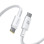 Дата кабель Baseus New Braided Type-C to Type-C 100W (2m) (E0426V) - Moon White