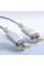 Дата кабель Baseus New Braided Type-C to Type-C 100W (2m) (E0426V) - Moon White - фото
