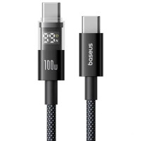 Дата кабель Baseus Display 2 Type-C to Type-C 100W (1m) (P10382702) - Cosmic Black