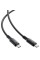 Дата кабель Acefast C17-03 Type-C to Type-C 60W (1.2m) - Black - фото