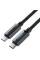 Дата кабель Acefast C19-03 Type-C to Type-C 60W (1.2m) - Black - фото