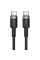 Дата кабель Acefast C22-03 Type-C to Type-C 60W (1.2m) - Black - фото