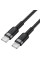 Дата кабель Acefast C22-03 Type-C to Type-C 60W (1.2m) - Black - фото