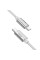 Дата кабель Hoco U134 Primero Type-C to Type-C 240W (1.8m) - Gray - фото