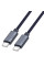 Дата кабель Hoco U134 Primero Type-C to Type-C 240W (1.8m) - Dark Blue - фото