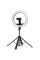 Кільцева світлодіодна LED лампа Neepho L15 + stand - Black - фото