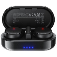 Петличний бездротовий мікрофон Acefast R3 Dual-mic Type-C - Black