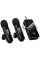Петличний бездротовий мікрофон Hoco L20C Fair dual-mic 3in1 (Lightning/Type-C/3.5) - Black - фото