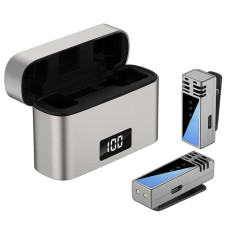 Петличний бездротовий мікрофон Jmary MW-15 Dual-mic Type-C - Black