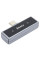 Петличний бездротовий мікрофон Jmary MW-15 Dual-mic Type-C - Black - фото