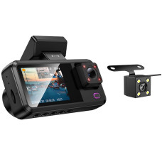 Відеореєстратор Hoco DV15 2-inch display with rear camera (720P+480P) - Black