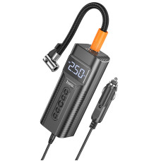 Автомобільний насос Hoco PH55 Roys smart car air pump - Black