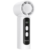 Портативний вентилятор Hoco HX601 handheld folding fan 3000 mAh - White