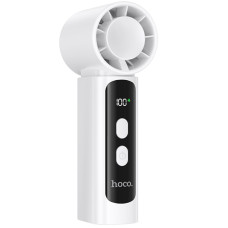Портативний вентилятор Hoco HX601 handheld folding fan 3000 mAh - White