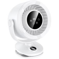 Портативний вентилятор Hoco HX608 handheld folding fan 3600 mAh - White