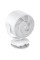 Портативний вентилятор Hoco HX608 handheld folding fan 3600 mAh - White - фото