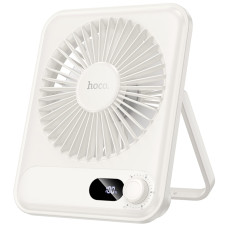 Портативный вентилятор Hoco HX607 handheld folding fan 2000 mAh - White