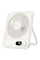 Портативный вентилятор Hoco HX607 handheld folding fan 2000 mAh - White - фото