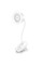 Портативний вентилятор Hoco HX610 handheld folding fan 1800 mAh - White - фото