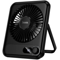 Портативний вентилятор Hoco HX607 handheld folding fan 2000 mAh - Black