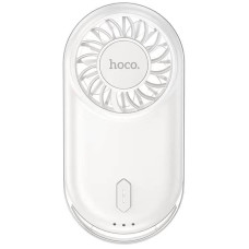 Портативний вентилятор Hoco HX611 ultra-thin pocket 900 mAh - Milky White
