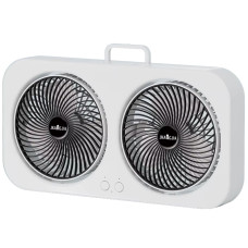 Настільний вентилятор F105 Dual-Fan Design 1800mAh - Black