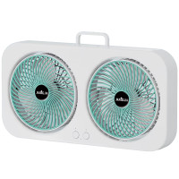 Настольный вентилятор F105 Dual-Fan Design 1800mAh - Green