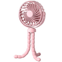 Портативний вентилятор Q2 Octopus 500mAh - Pink
