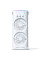 Настільний вентилятор F12 Spray Dual-Fan 2in1 з водяним охолодженням 1800mAh - White - фото
