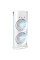 Настільний вентилятор F12 Spray Dual-Fan 2in1 з водяним охолодженням 1800mAh - White - фото