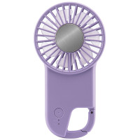 Портативний вентилятор SQT-BF2 з карабіном 1800mAh - Purple
