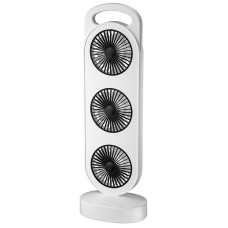 Настільний вентилятор Three Head Fan 1200 mAh - Black