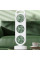 Настільний вентилятор Three Head Fan 1200 mAh - Green - фото