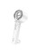 Портативний вентилятор Hoco HX61 Exquisite handheld folding fan 1200 mAh - White - фото