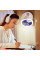 Настільний складний вентилятор Folding Fan 2in1 with Night Light - White - фото