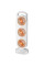 Настільний вентилятор Three Head Fan 1200 mAh - Orange - фото