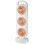 Настільний вентилятор Three Head Fan 1200 mAh - Orange